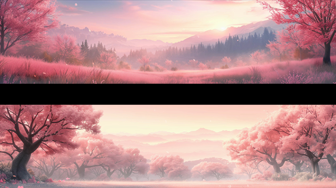 《不染》浪漫LED大屏