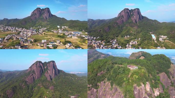 梅州平远南台山 景点风景 南台卧佛景区