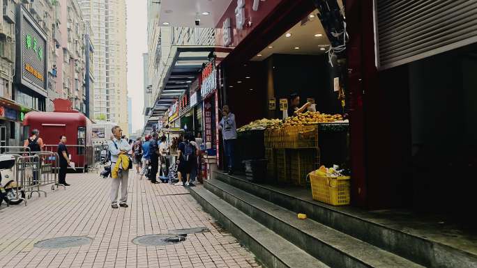 0008居民生活街道店面