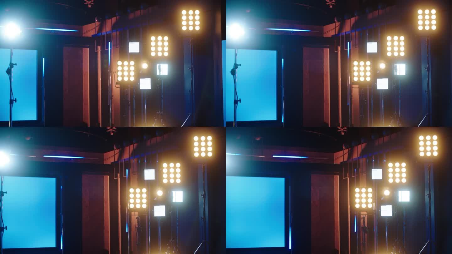 [Z05] -专业照明设备及led屏幕跟踪拍摄-电视演播室，布景，舞台，竞技场