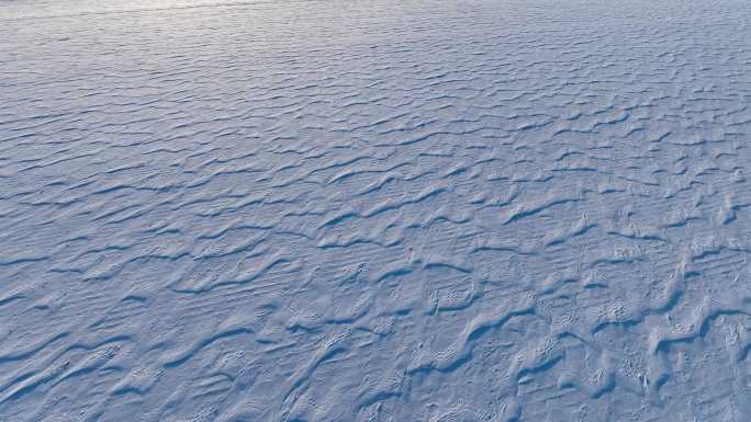 雪地雪原雪野积雪覆盖的农田