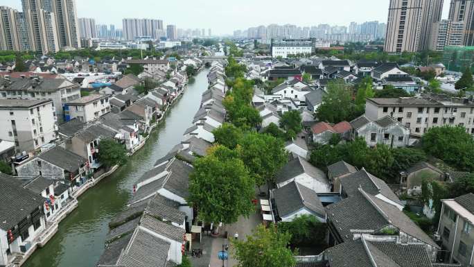 江苏无锡城市旅游景区航拍