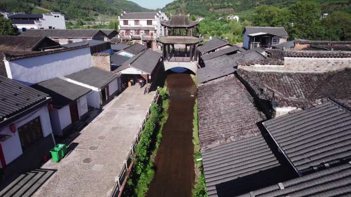 武夷山下梅村老村落古建筑烟火气