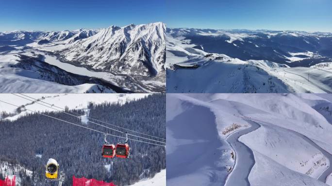 新疆吉克普林滑雪场