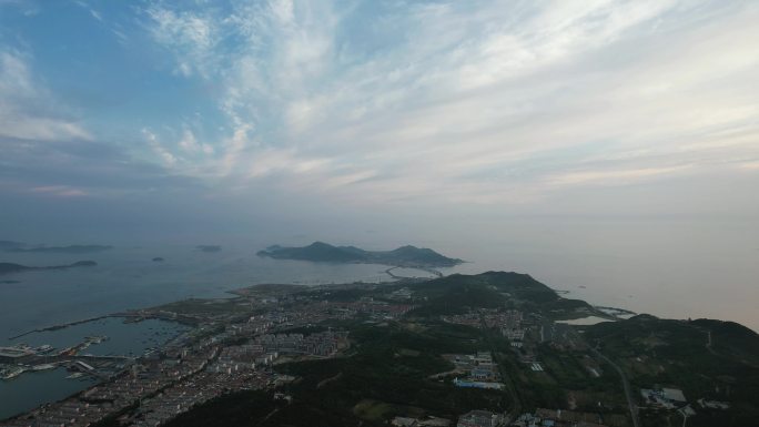 海上岛屿海岛航拍