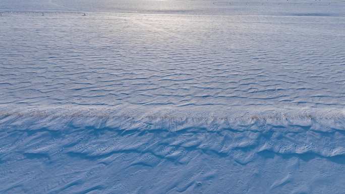 雪地雪原阳光