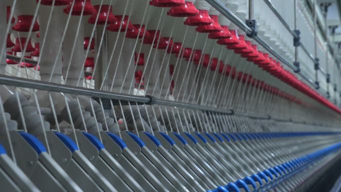 编织 织布 纱线 纺纱 机器  工业纺织