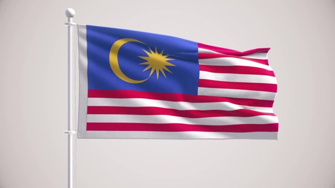 马来西亚国旗+阿尔法海峡