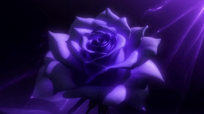 【4k原创】一朵紫玫瑰