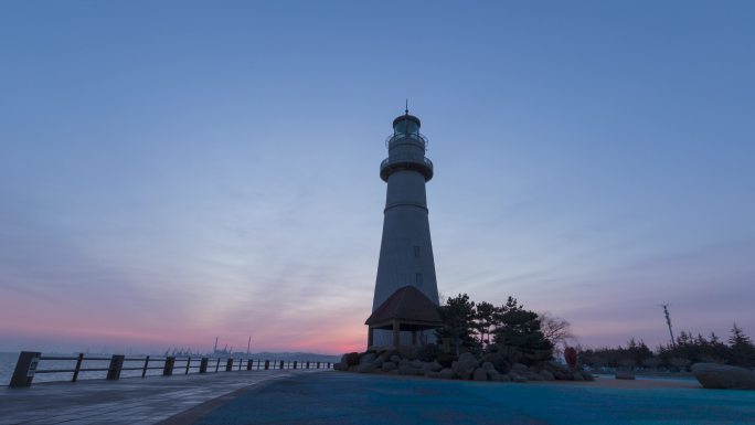 威海灯塔日出延时