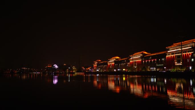 北京大运河夜景