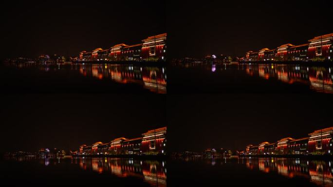 北京大运河夜景