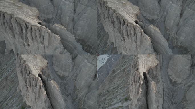 航拍新疆安集海大峡谷