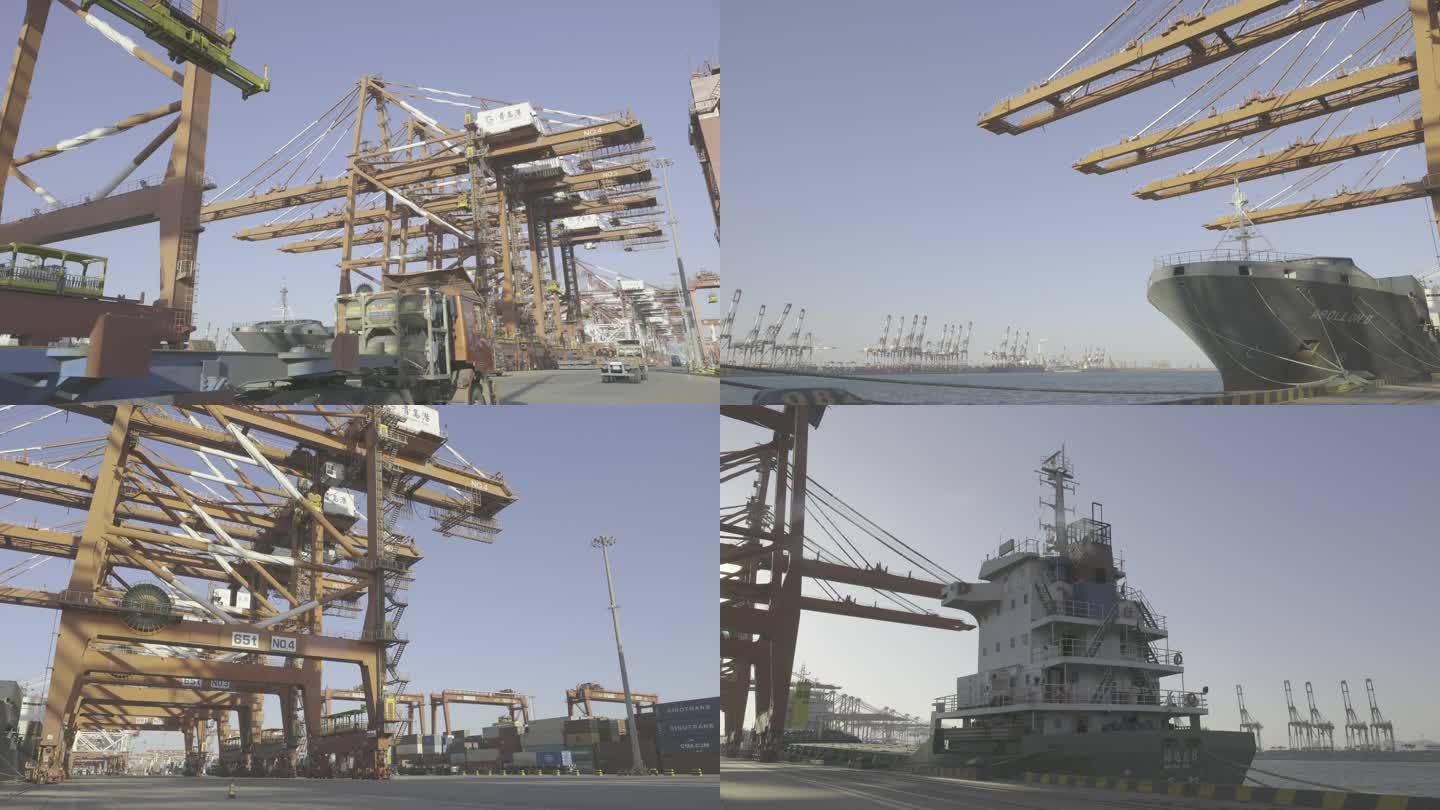 青岛港 山东港 码头 海洋运输 国际贸易