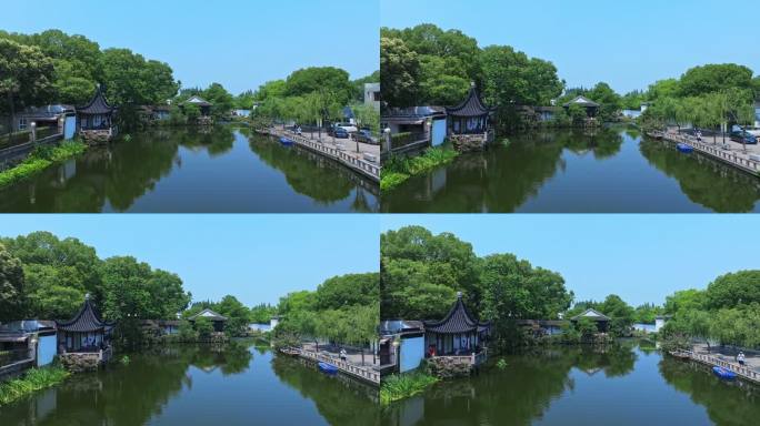 苏州沧浪亭夏天外景