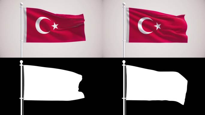 土耳其国旗(t<s:1> rkiye) + Alpha频道
