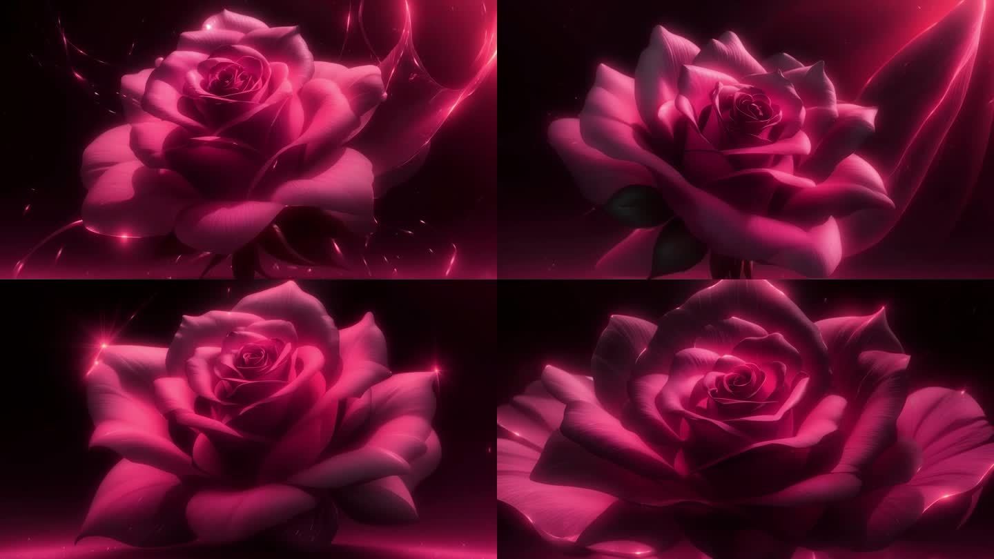 【4k原创】一朵红玫瑰