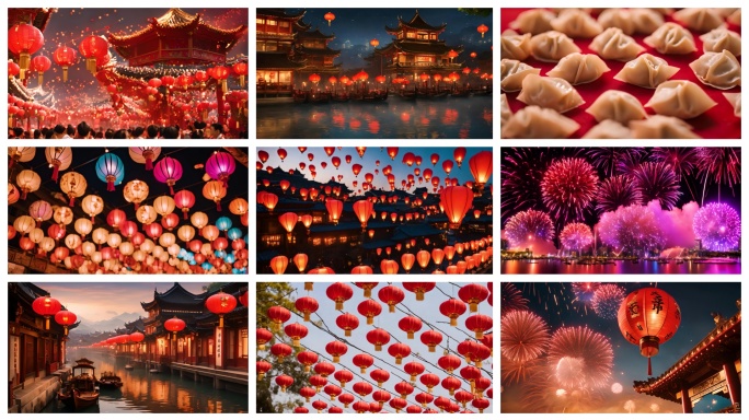 过年 春节 元宵节