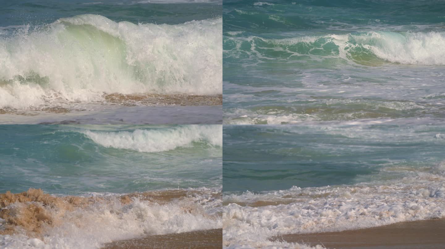 海岸阳光海浪-升格动画
