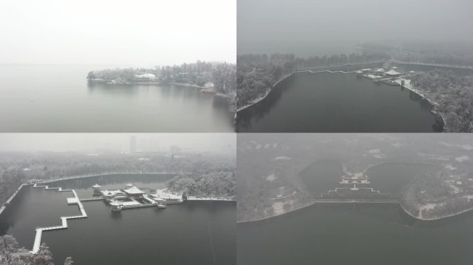 东湖雪景