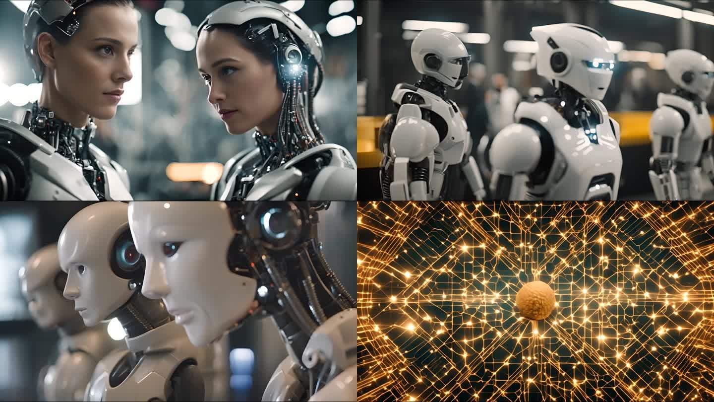 人工智能机器人 4K