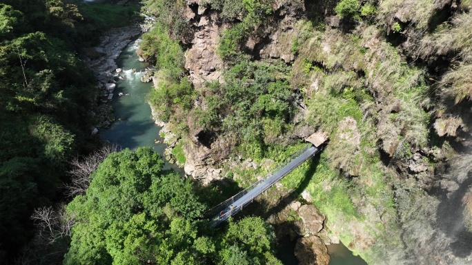 马岭河峡谷彩虹