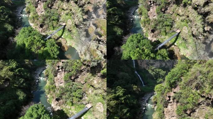 马岭河峡谷彩虹