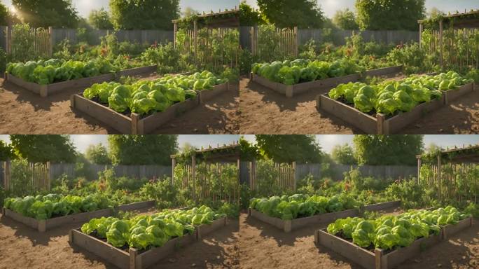 种植园里的瓜果蔬菜菜品有机食物