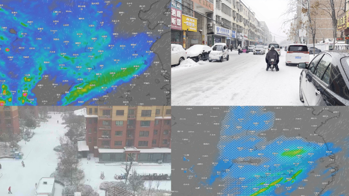 2024年全国暴雪冻雨强冷空气覆盖范围图