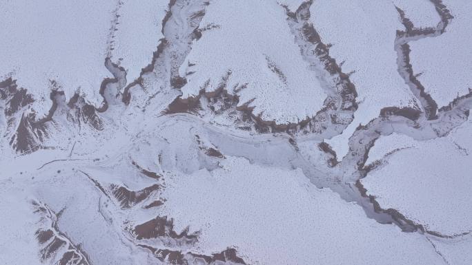 雪景 纹理 龙形状 地貌 云雾  下雪