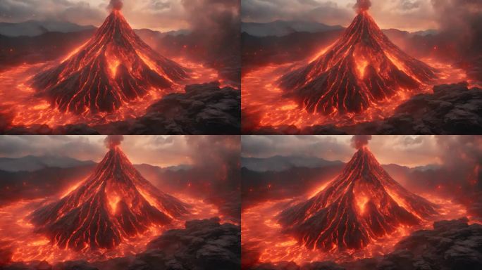 火山岩浆爆发