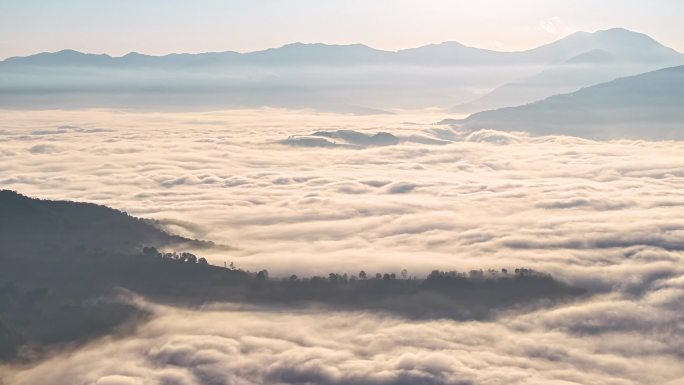 景迈山云海日出