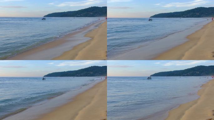 泰国普吉岛卡伦海滩自然风光