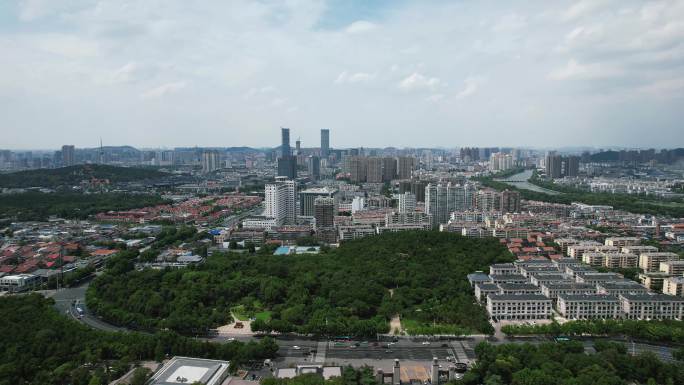 江苏徐州城市大景航拍