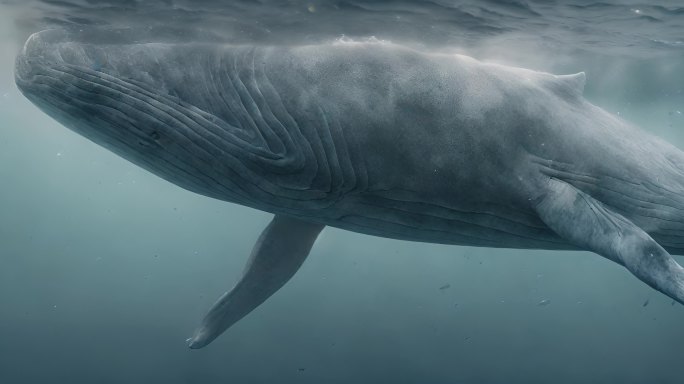 海底鲨鱼蓝鲸视频素材