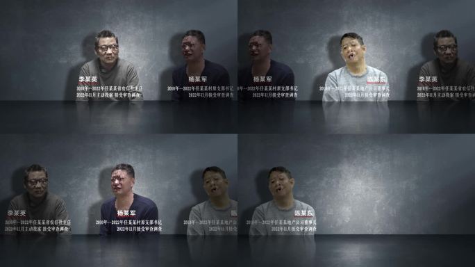 纪委 反腐 警示教育 案件 人物关系网