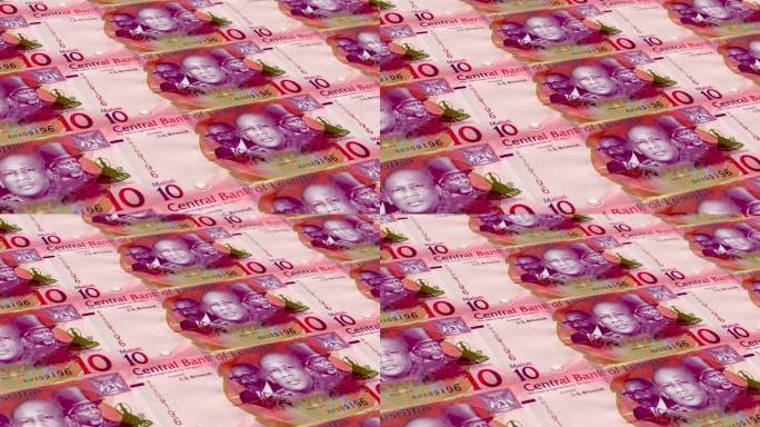 莱索托·莱索托·罗蒂10张钞票钞票印刷厂，印刷十张莱索托·罗蒂，印刷机印刷出莱索托·罗蒂，由货币印刷