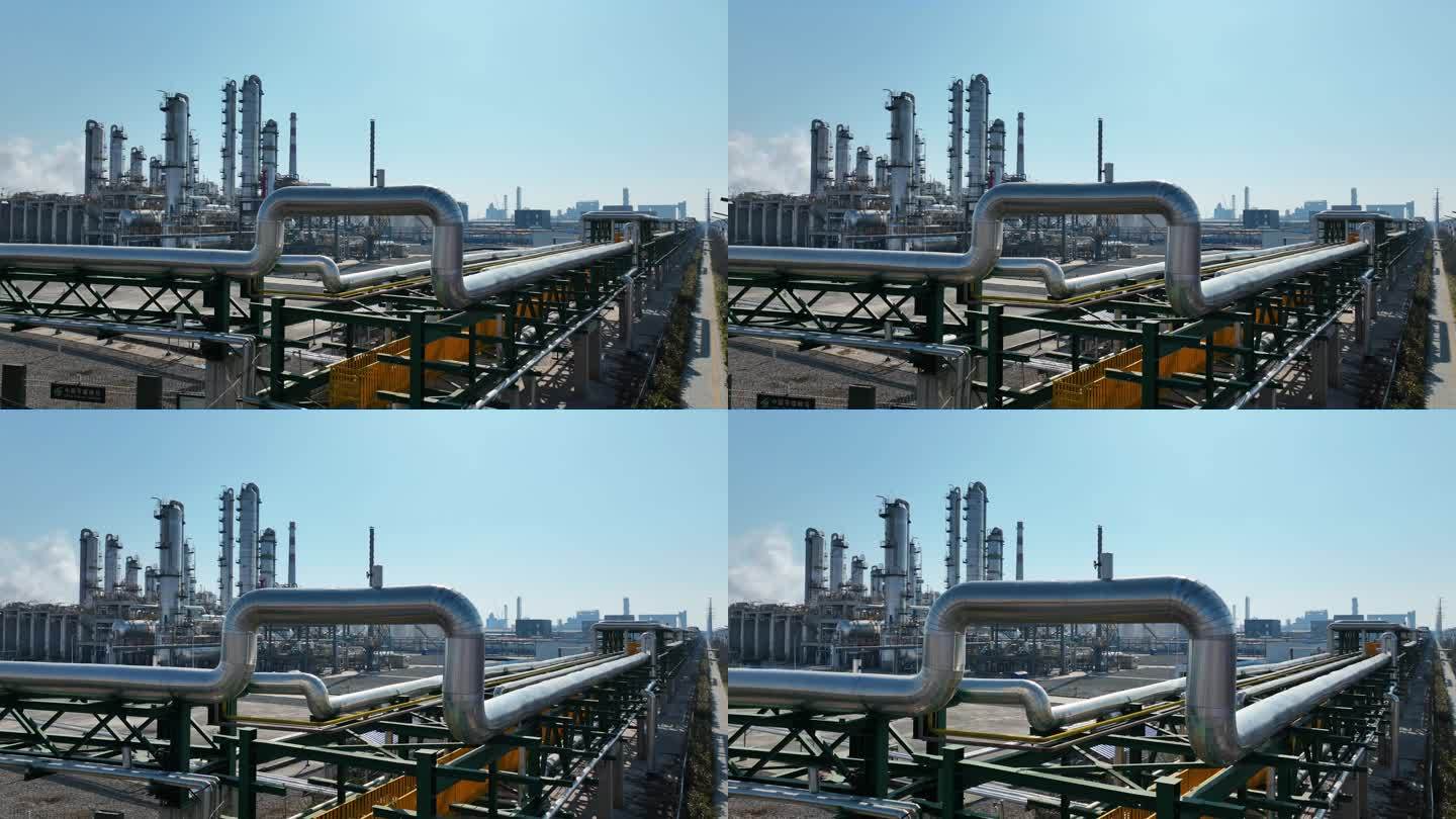 化工厂城市工业管廊供热供水燃气管道