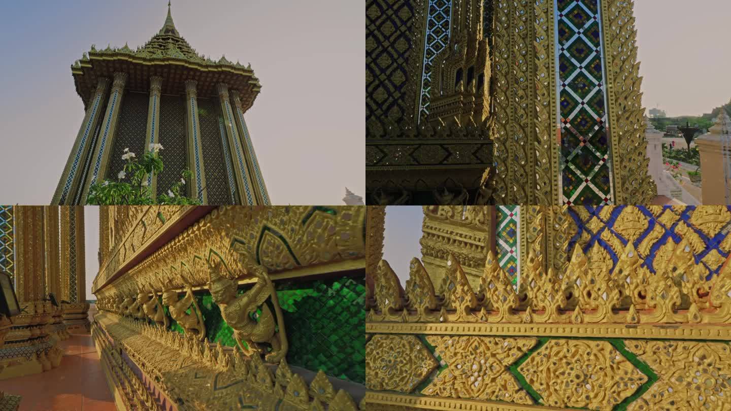 泰国曼谷暹罗古城北标佛迹殿