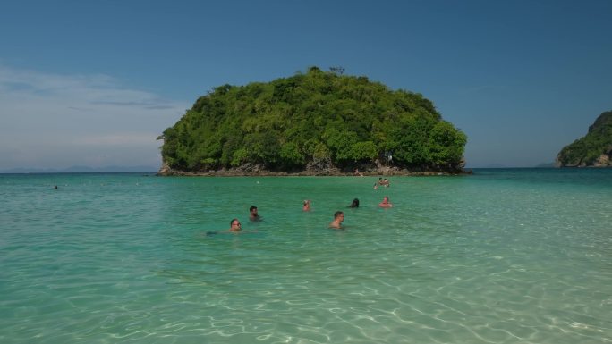 泰国甲米海岛旅游业自然风光
