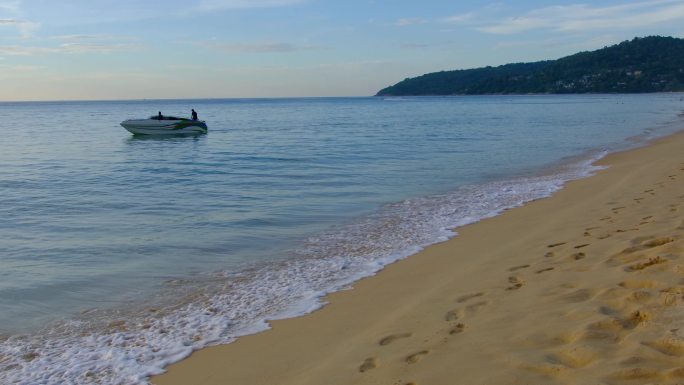 泰国普吉岛卡伦海滩自然风光