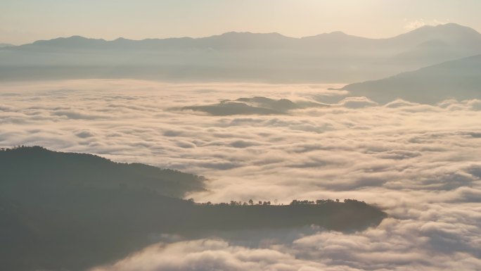 景迈山云海日出