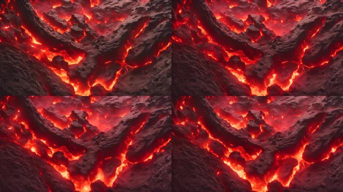 火山岩浆爆发