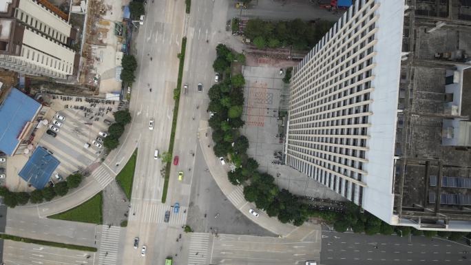 南宁 西乡塘城区航拍 道路