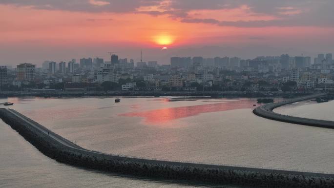 日出港口避风港