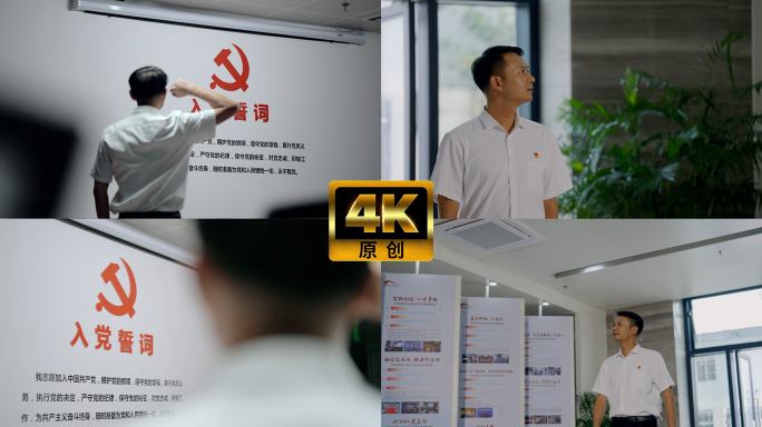 党员干部入党庄严宣誓 自信行走