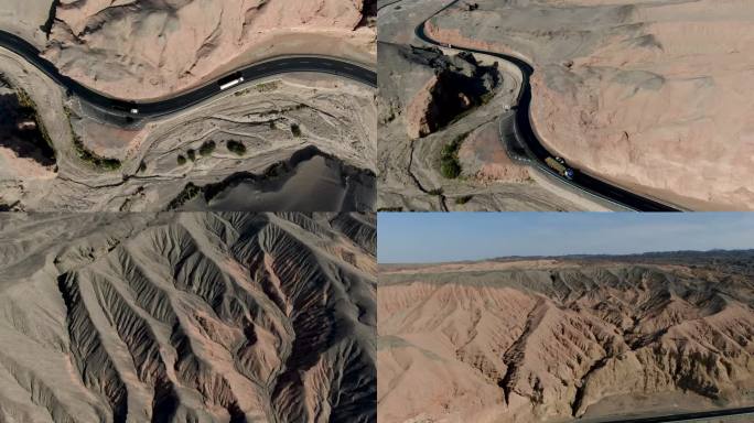 新疆公路航拍中国工程