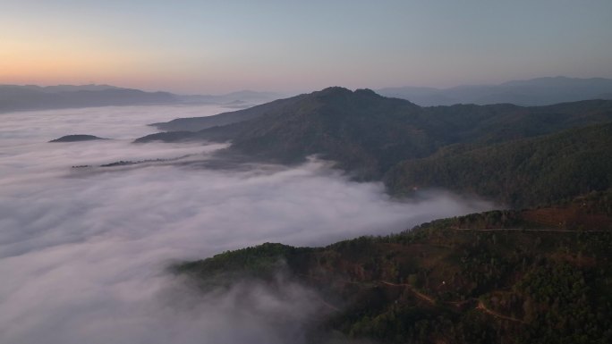 景迈山云海日出