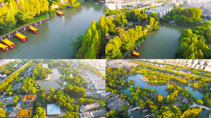 【6分半钟】南京白鹭洲春游 游船