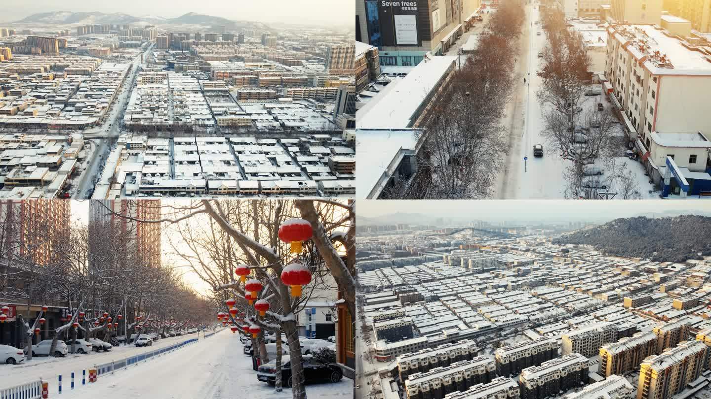 2024城市雪景 沂南